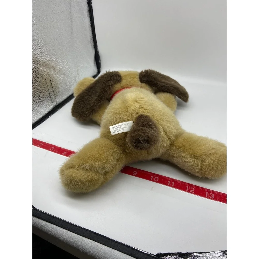 Avon Heavenly Love Puppy Plush Sings A Few Words of Jesus Loves Me 1997 Vintage